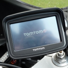 TomTom Rider Startbildschirm
