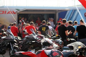 Ducati Rennstreckentraining am Sachsenring - Impressionen